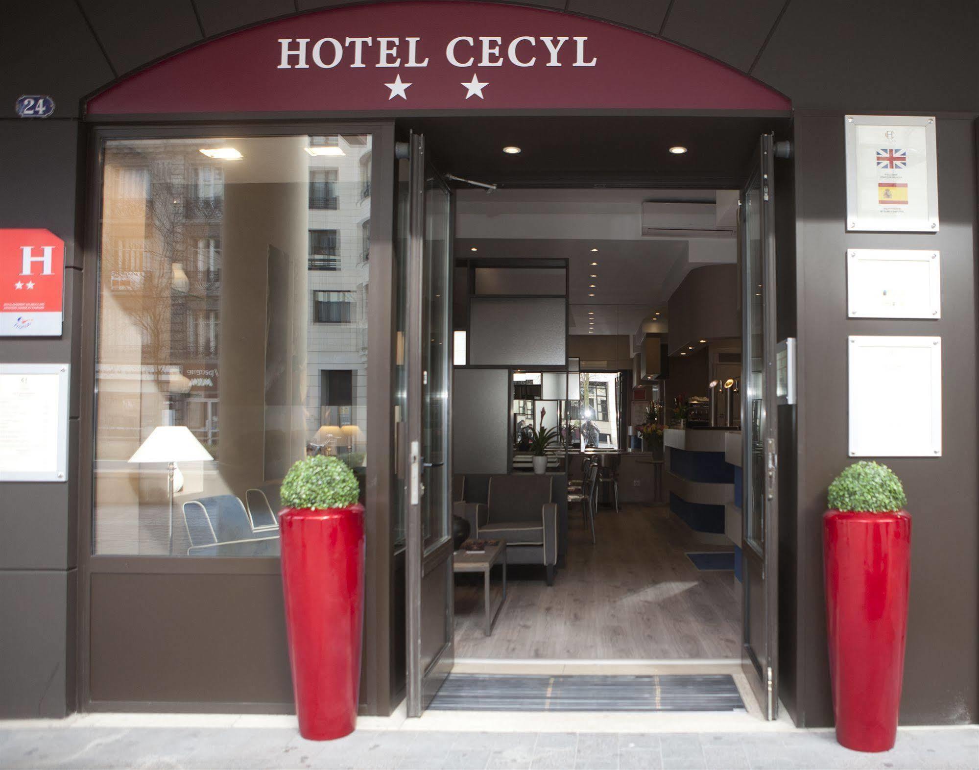 Hotel Cecyl Reims Centre Екстериор снимка